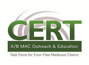 CERT A/B MAC Outreach and Education Task Force logo