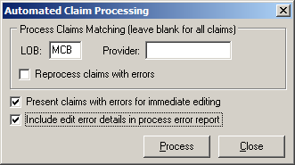 Automated Claim Processing