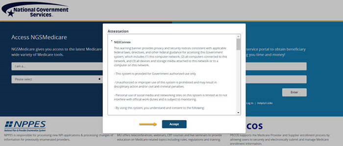 NGSConnex User Guide NGSMEDICARE